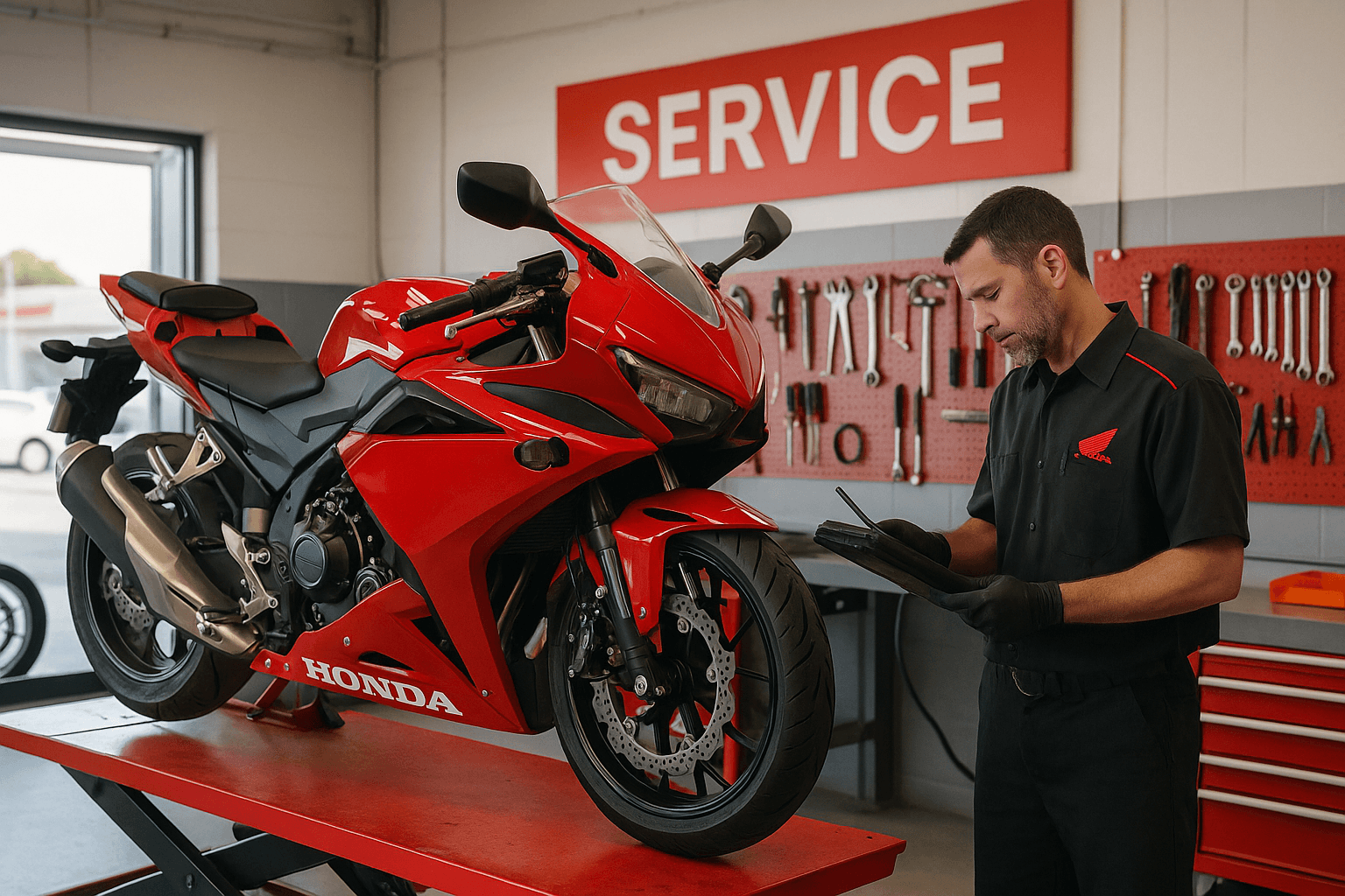 Service Motor Resmi