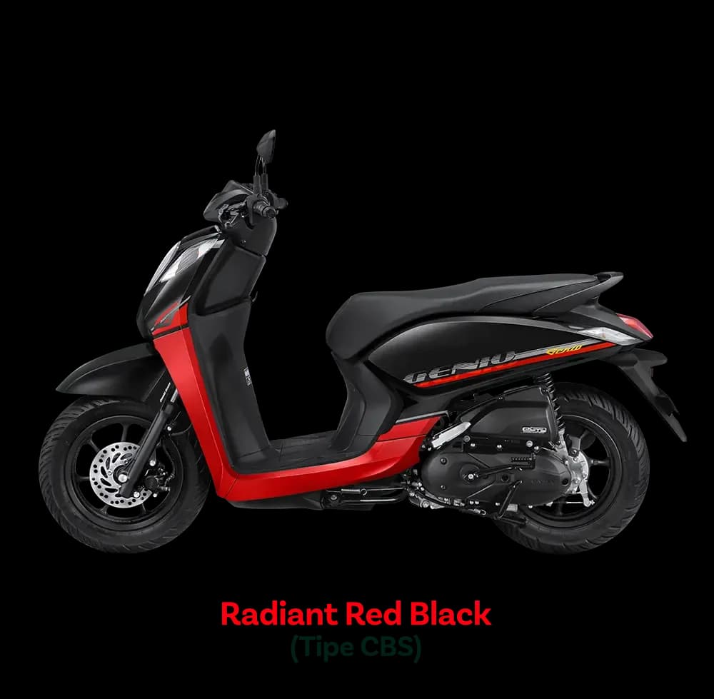 RADIANT RED BLACK