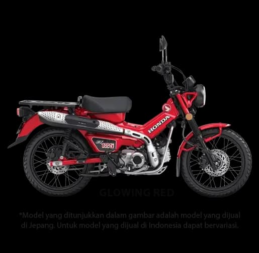 GLOWING RED
