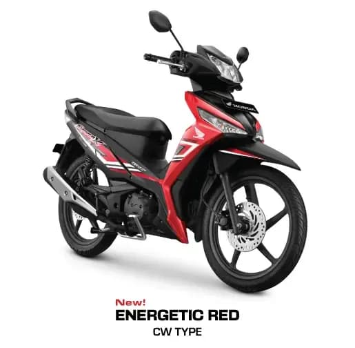Supra X 125 CW ENERGETIC RED