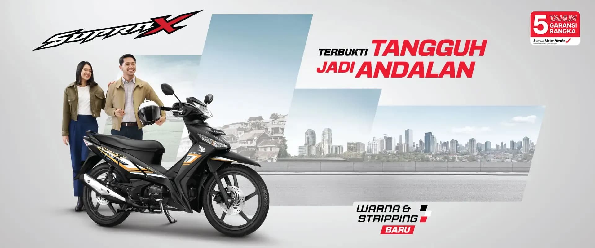 Supra X 125 FI Main Banner